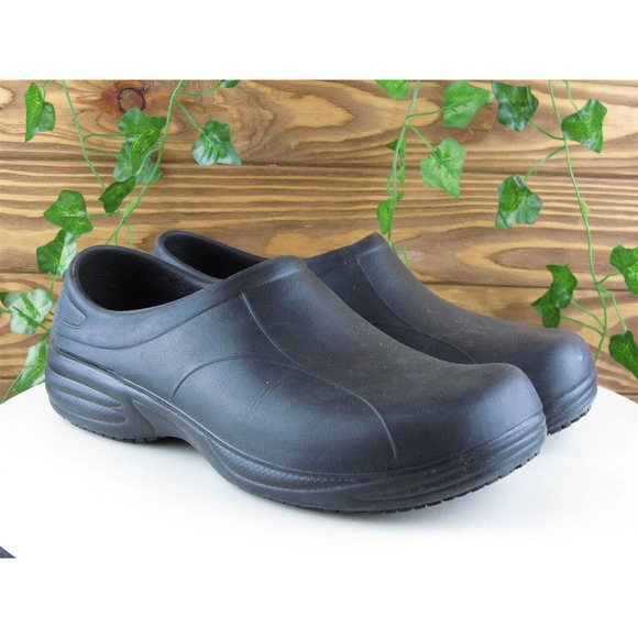 TredSafe Sz 9 Slip-On Black Synthetic Men‎ Slip On Medium (D, M) - Picture 4 of 11